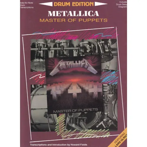 Master Of Puppets for drums