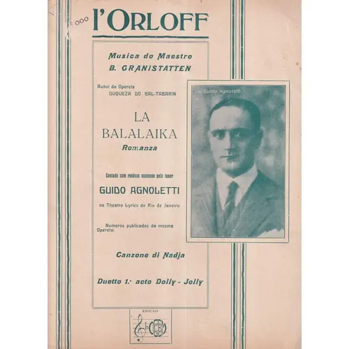 La L`Orloff - Balalaika   (Edição Antiga)
