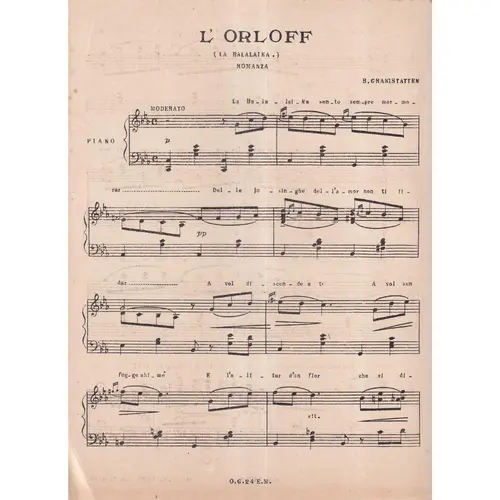 La L`Orloff - Balalaika   (Edição Antiga)