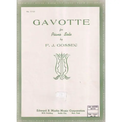 Gavotte  (Edição Antiga)