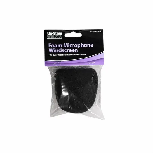 Espuma para microfone Antipuff Preta On-Stage ASWS58-BK