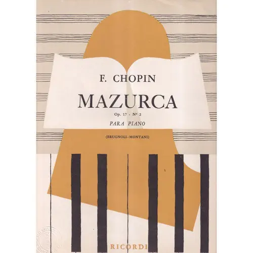 Mazurca op.17 n.2 para piano (Brugnoli-Montani)
