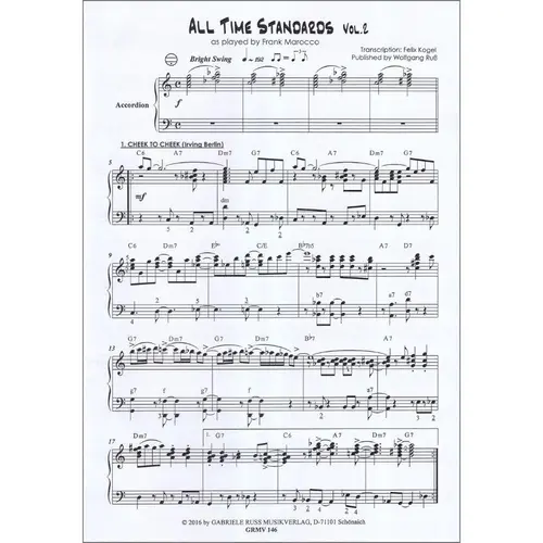 All Time Standards Vol.2 as played by Frank Marocco