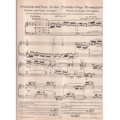 Praludien Und Fugen - Klavierwerke XIX