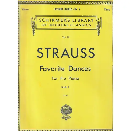 Favorite Dances for the piano - Vol. 2