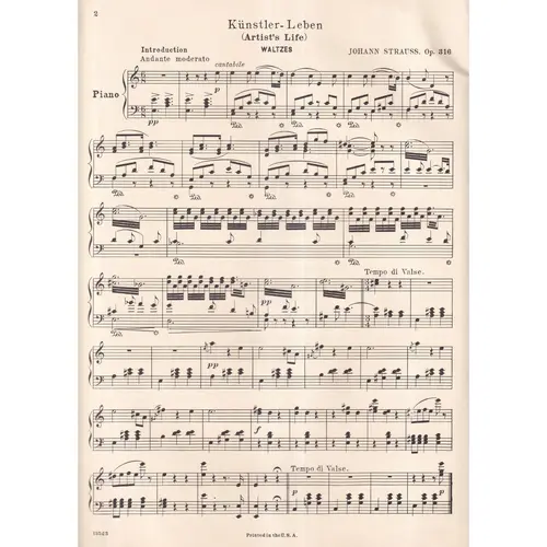 Favorite Dances for the piano - Vol. 2