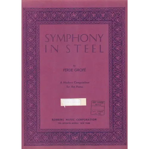 Symphony In Steel  (Edição Antiga)
