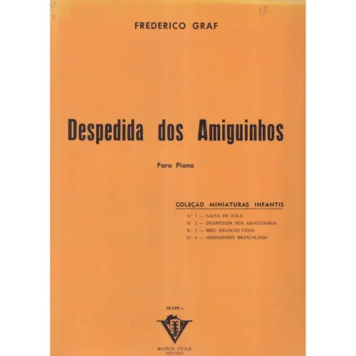 Despedida Dos Amiguinhos - Col. Miniaturas Inf. N.