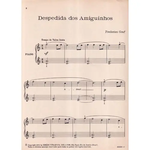 Despedida Dos Amiguinhos - Col. Miniaturas Inf. N.