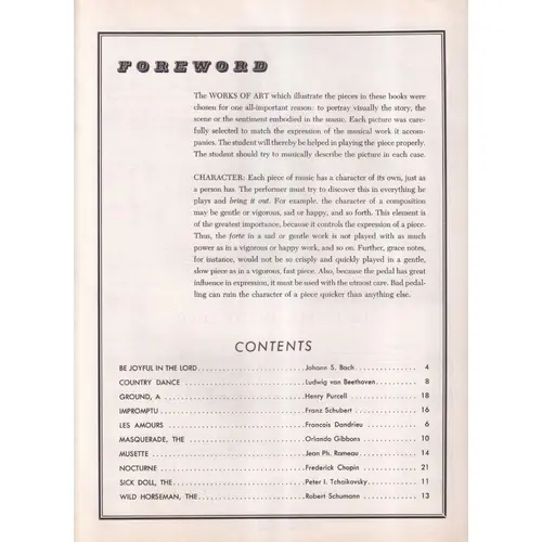 Piano Portraits - Book 1