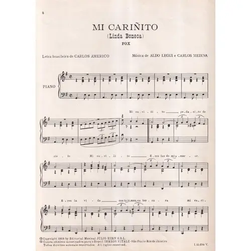 Mi Cariñito (Linda Boneca)