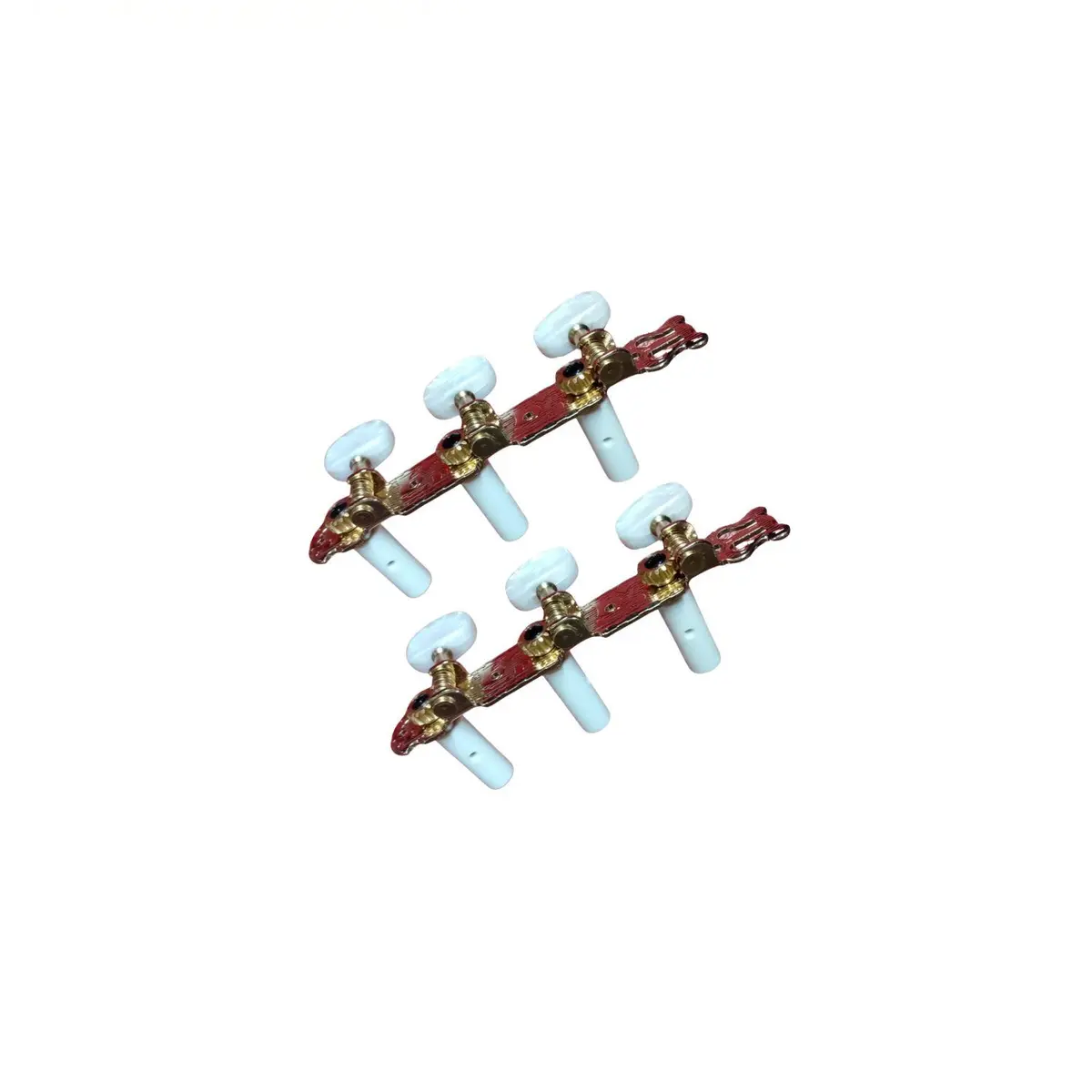 Tarraxa Para Violão Dourada/Branca Spirit J98-GD-R1L1