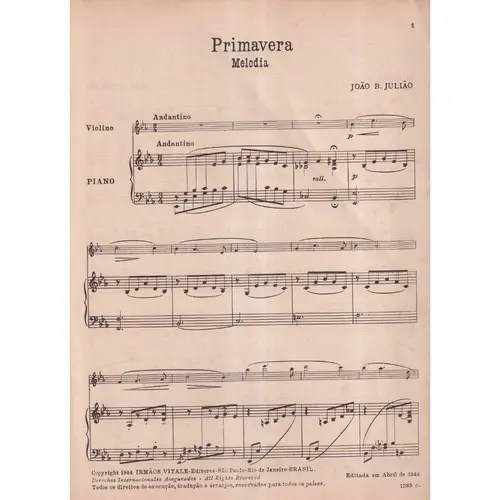 Primavera - Melodia