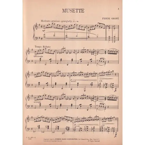 Musette  (Edição Antiga)