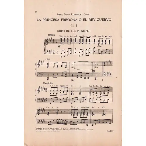 Princesa Fregona / Rey Cuervo  (Edição Antiga)