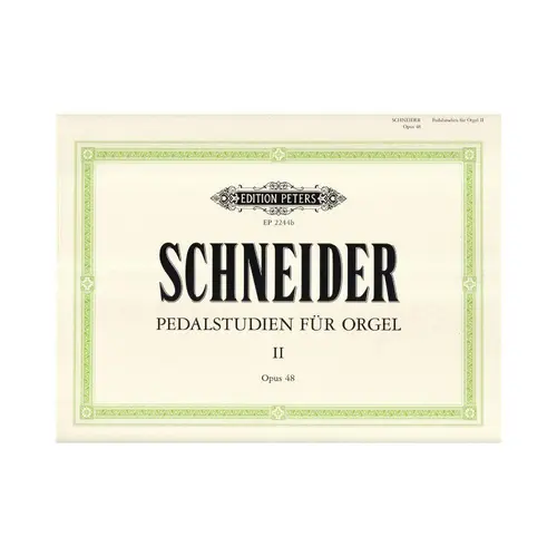Pedalstudien Fur Orgel - Op.48 Vol.2