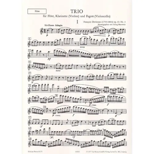 Trio A Minor Op.61 N.3
