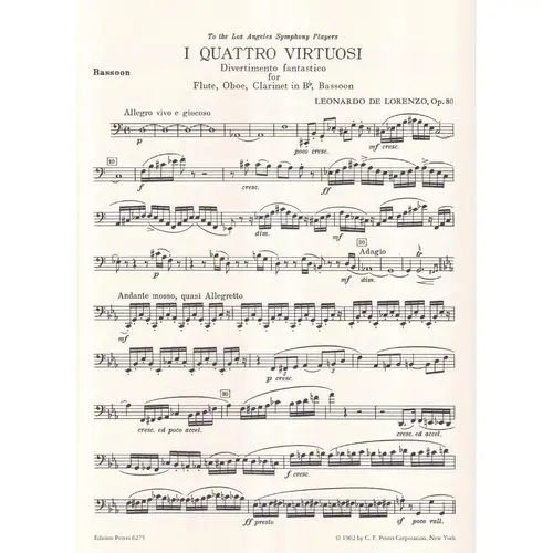 I Quattro - Virtuosi Op.80