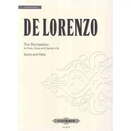 Trio Romantico For Flute, Oboe, And Clarinet In Bb