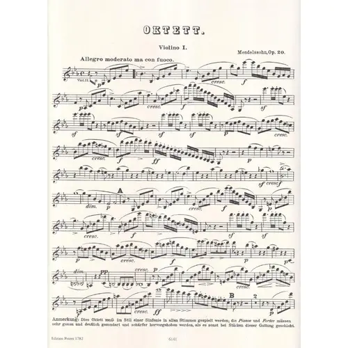 Oktett Eb Major Op.20