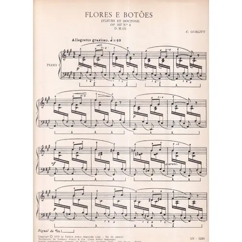 Flores E Botoes - Op.107 N.4