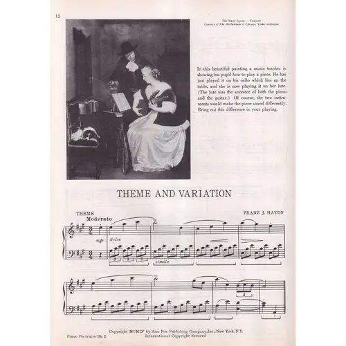 Piano Portraits - Book 2