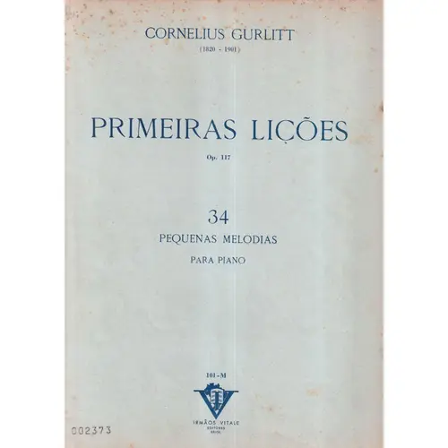 Primeiras Licoes - Op.117  (Edição Antiga)