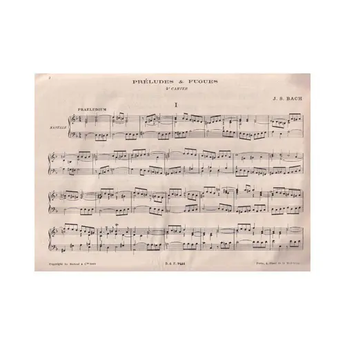 Preludes Et Fugues -  Vol.4