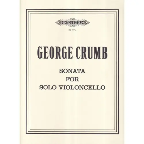Sonata For Solo Violoncello