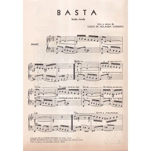 Basta (Baião - Toada)