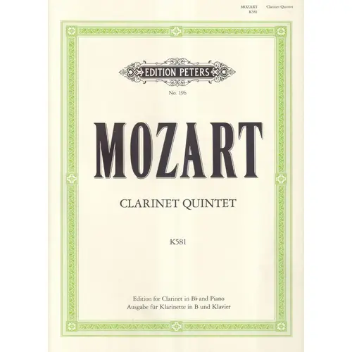 Clarinet Quintet Kv 581