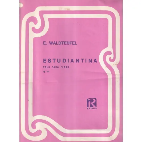 Estudiantina - vals para piano op. 191