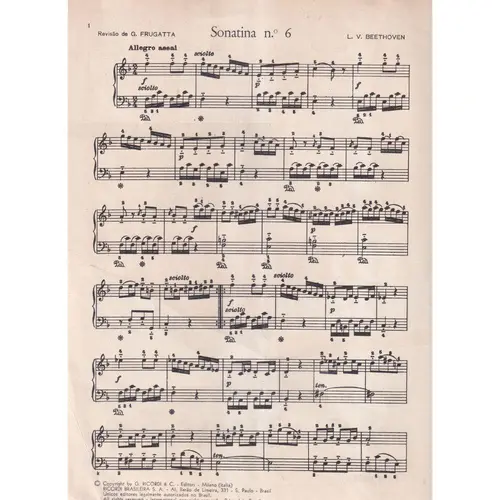 Sonatina N.6 (Frugatta)