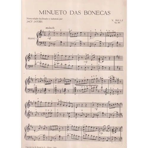 Minueto Das Bonecas - Op. 280