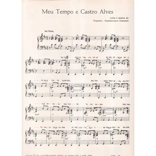 Meu Tempo e Castro Alves