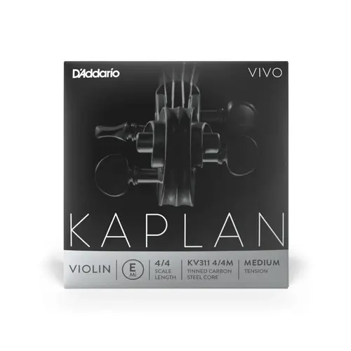 Corda avulsa Mi para violino 4/4 Kaplan Vivo KV311 Daddario