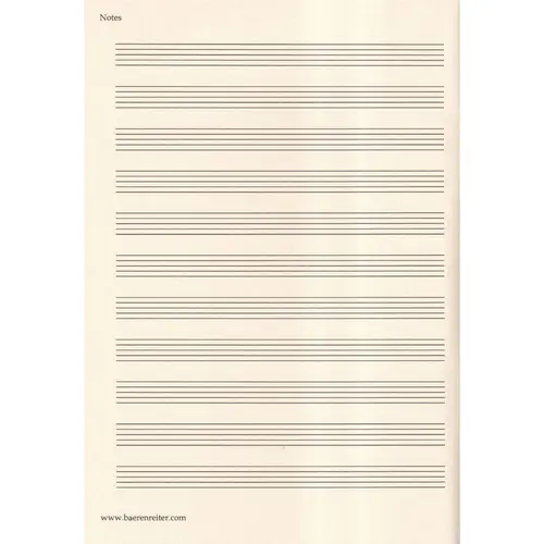 Bloco de notas - Notes - Barenreiter Urtext Beethoven - Bordô