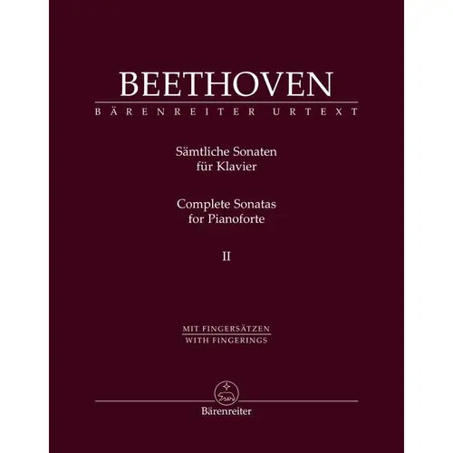 Complete Sonatas for Pianoforte Vol.2 - With fingering
