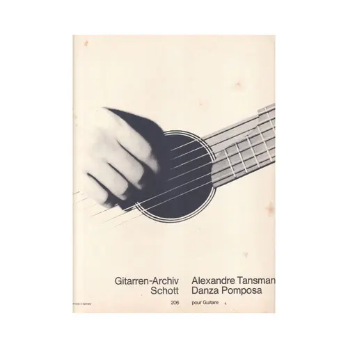 Danza Pomposa pour guitare