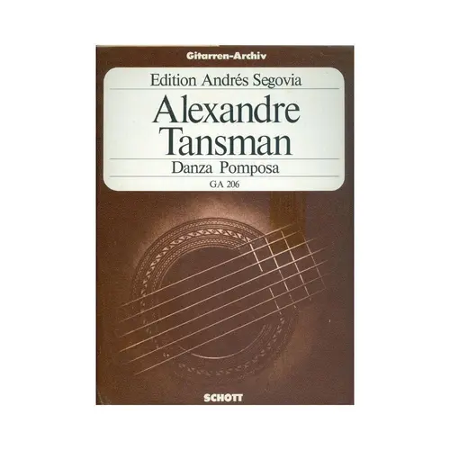 Danza Pomposa pour guitare