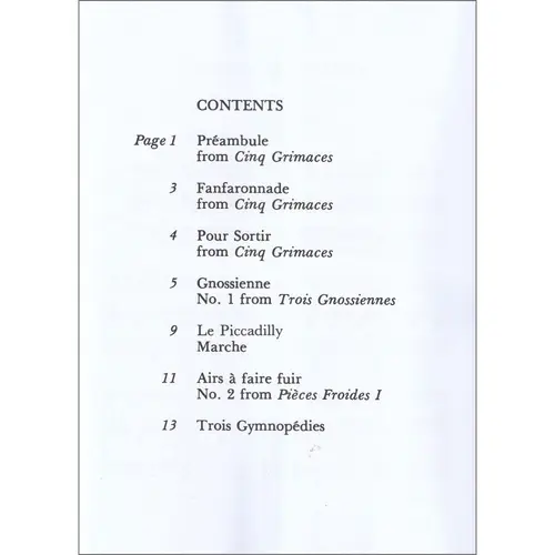 An Satie Flute Album