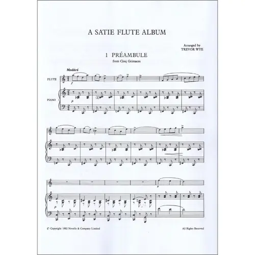 An Satie Flute Album