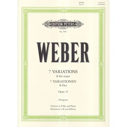 7 Variations B Dur - Op.33  (Clarineta)