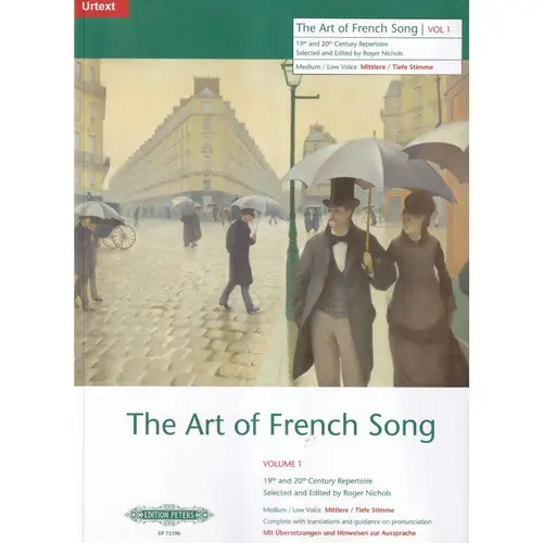 The Art of French Song, Vol. 1 (Medium/Low Voice): Voice e Piano Album