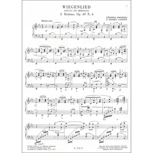Wiegenlied Op.49 N.4