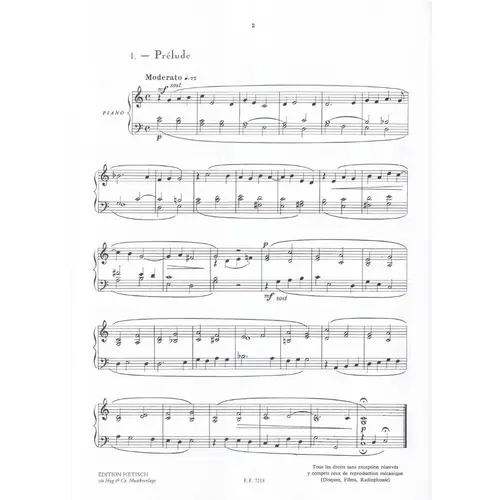 Petite Suite en quinze images pour le Piano