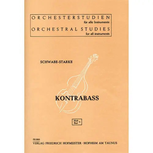 Orchestral Studies Contrabass Vol.5