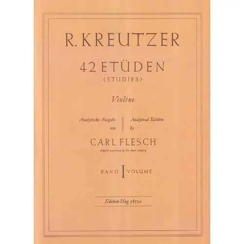 42 Etuden violine Vol.1