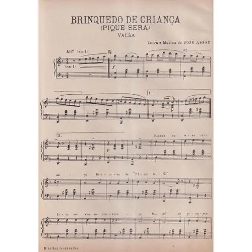 Brinquedo de Criança (Pique Será)