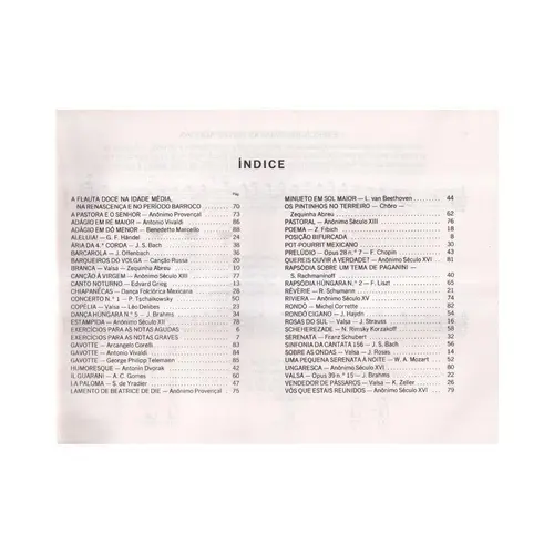 Minha Doce Flauta Doce -  Vol.3 - Exemplar Antigo